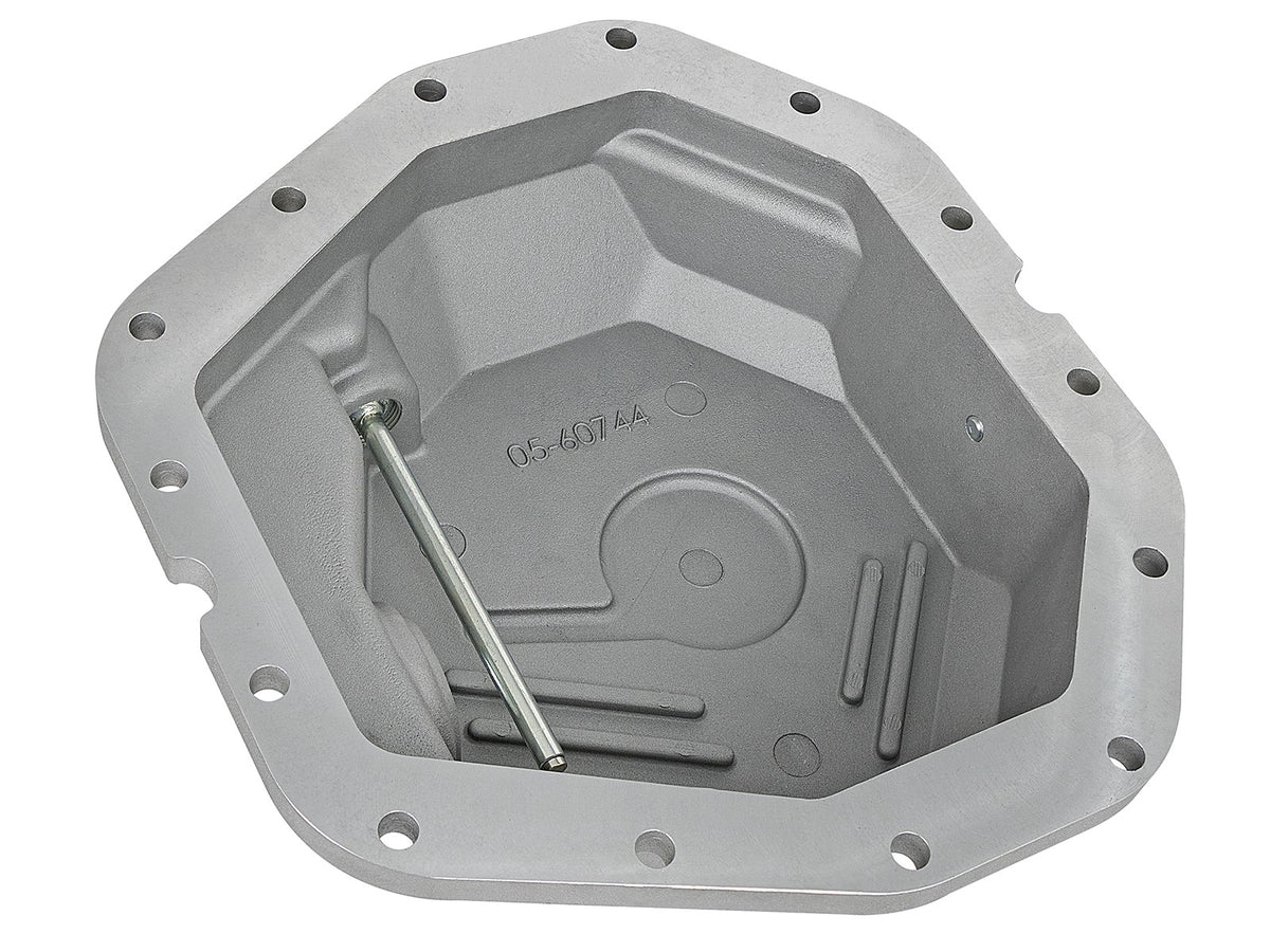 Street Series Rear Differential Cover Raw w/ Machined Fins Ford Diesel Trucks 17-23 V8-6.7L Turbo Diesel (Dana M300-14)