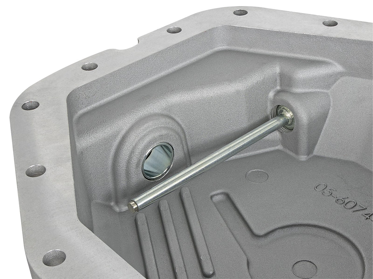 Street Series Rear Differential Cover Raw w/ Machined Fins Ford Diesel Trucks 17-23 V8-6.7L Turbo Diesel (Dana M300-14)