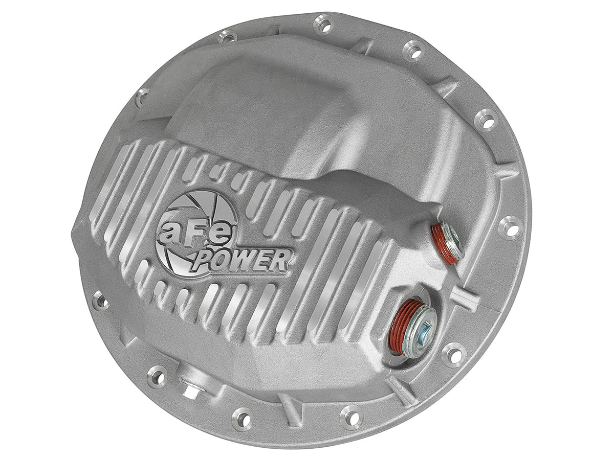 Street Series Front Differential Cover Raw w/ Machined Fins Dodge Trucks 2500/3500 13-23 (Aam 9.25-12)