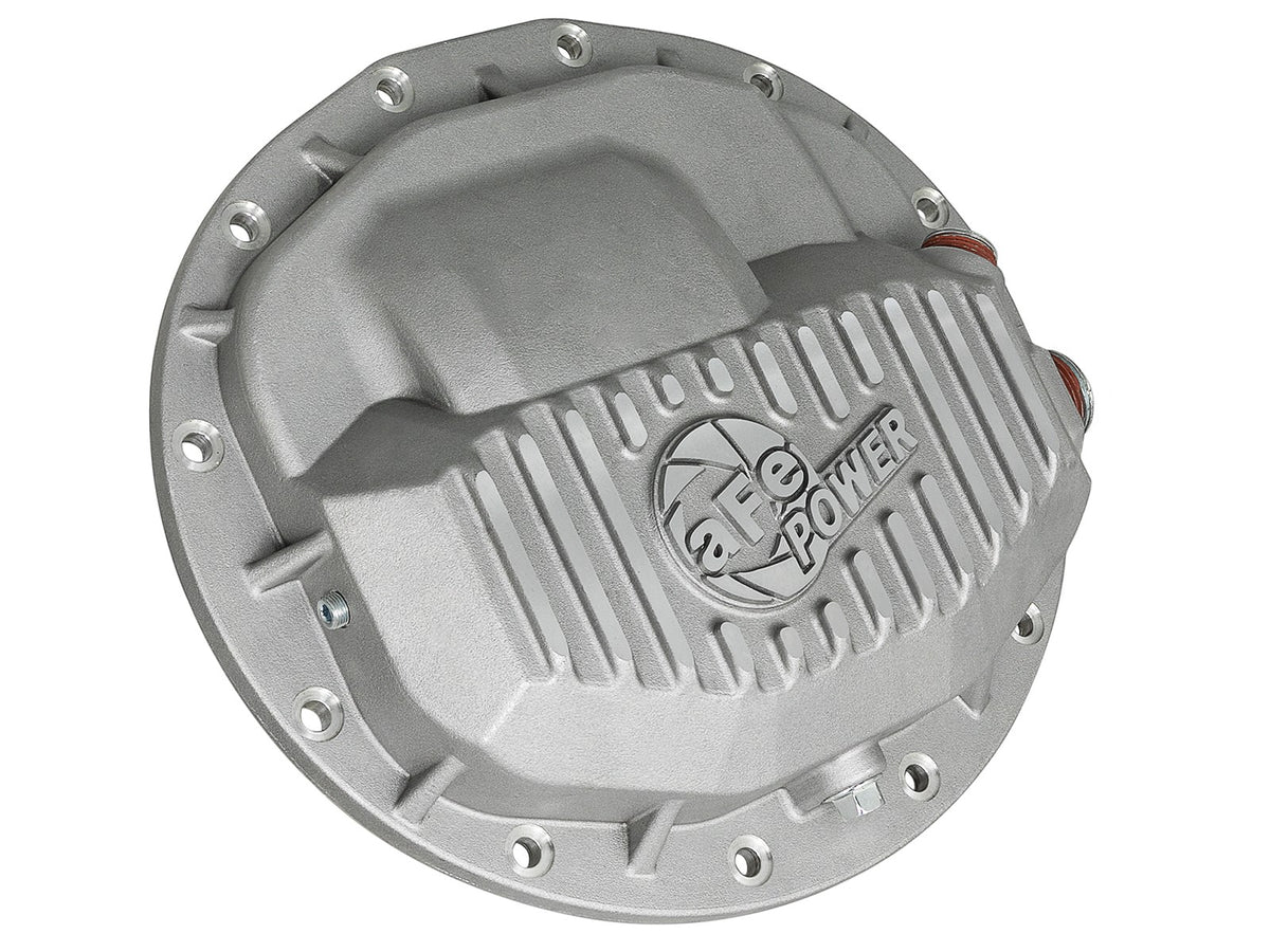 Street Series Front Differential Cover Raw w/ Machined Fins Dodge Trucks 2500/3500 13-23 (Aam 9.25-12)