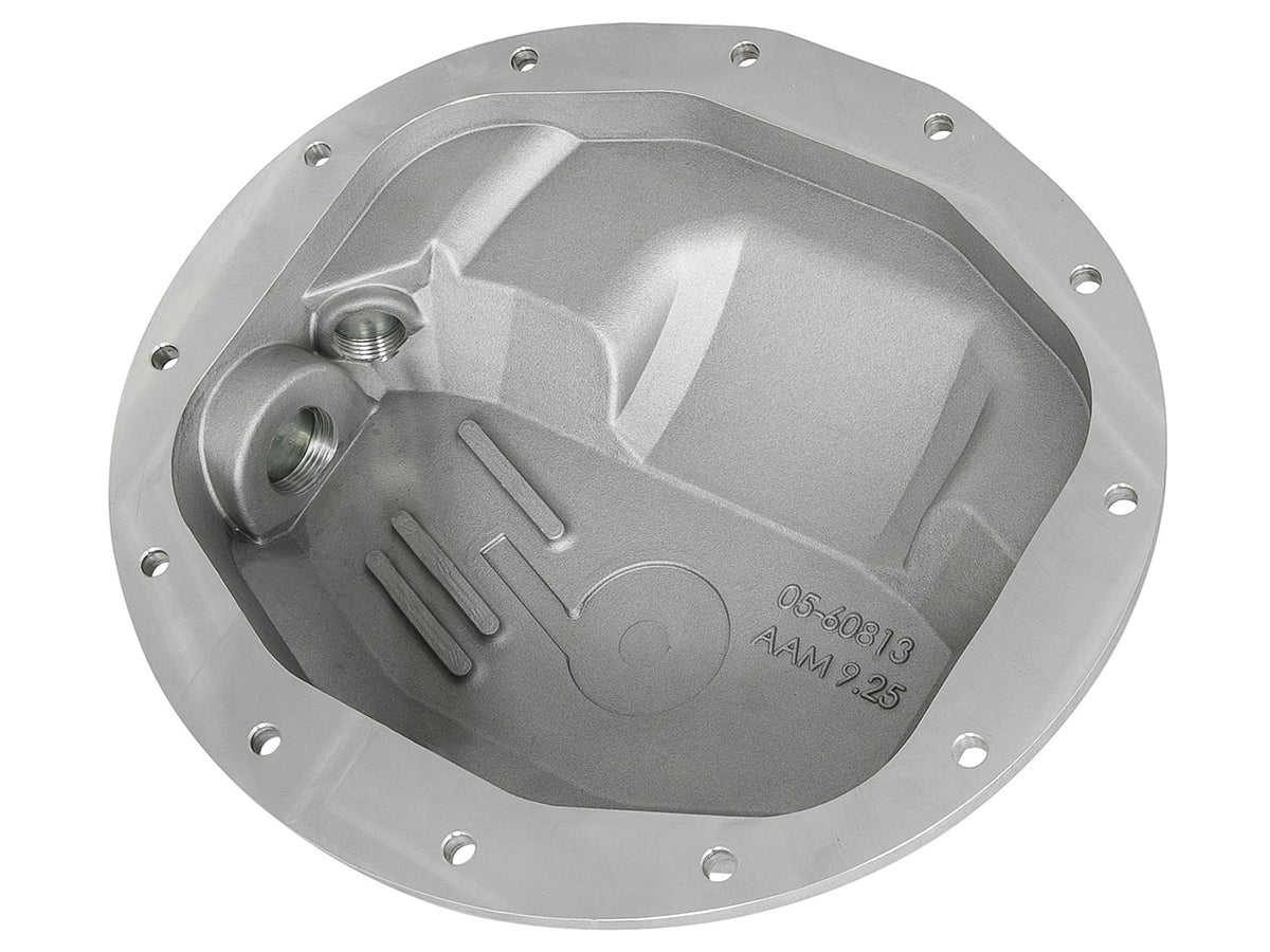 Street Series Front Differential Cover Raw w/ Machined Fins Dodge Trucks 2500/3500 13-23 (Aam 9.25-12)
