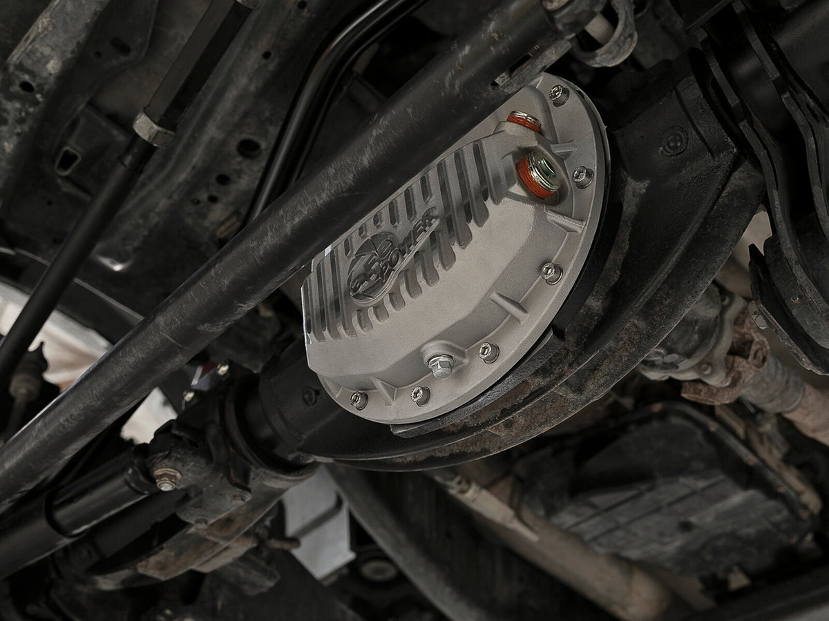 Street Series Front Differential Cover Raw w/ Machined Fins Dodge Trucks 2500/3500 13-23 (Aam 9.25-12)