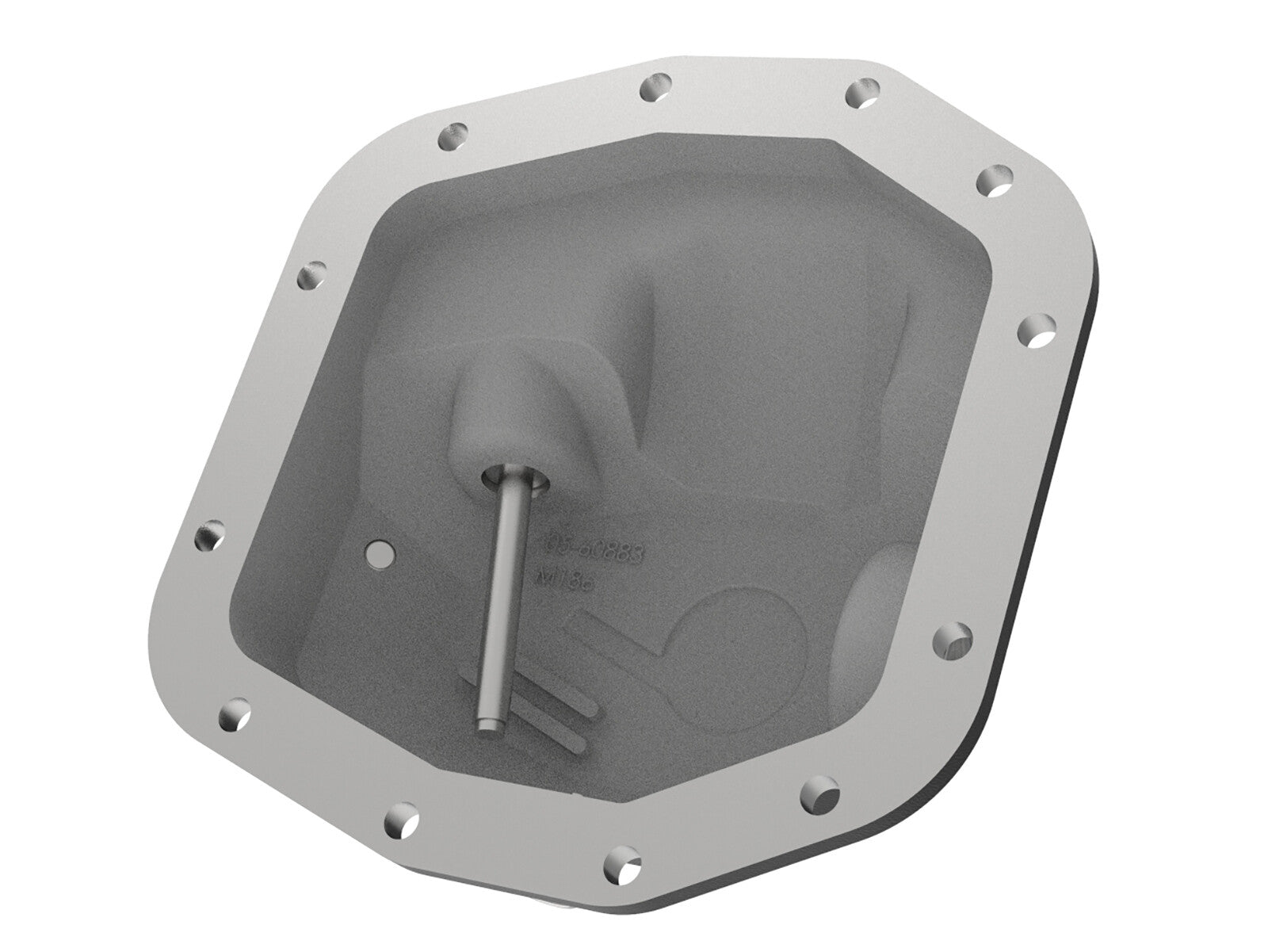 Pro Series Front Differential Cover Black w/ Oil Jeep Wrangler (Jl) 18-23 L4-2.0L Turbo/V6-3.6L (Dana M186)