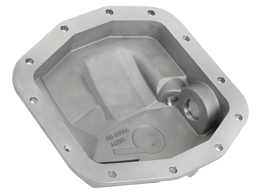 Front Differential Cover w/ Machined Fins Jeep Wrangler (Jl) 18-23/Gladiator (Jt) 20-23 (Dana M210)