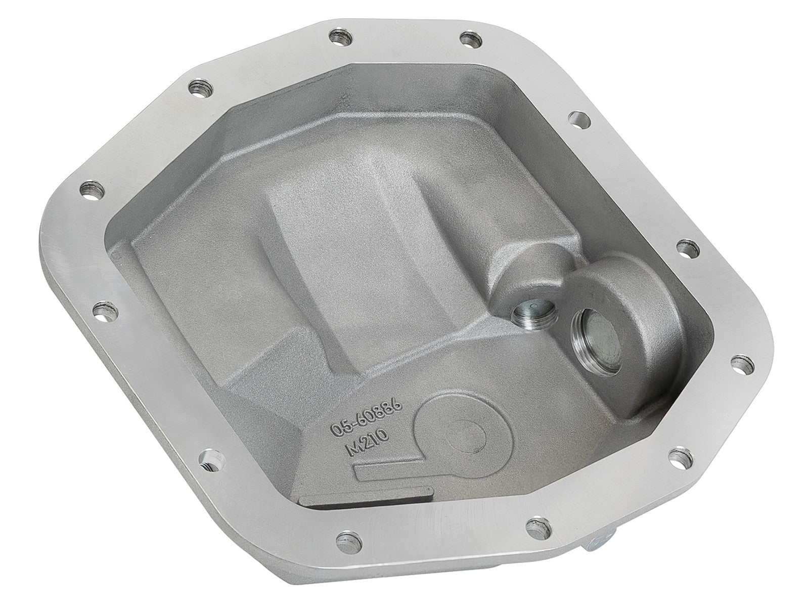 Front Differential Cover w/ Machined Fins Jeep Wrangler (Jl) 18-23/Gladiator (Jt) 20-23 (Dana M210)