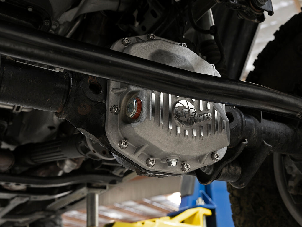 Front Differential Cover w/ Machined Fins Jeep Wrangler (Jl) 18-23/Gladiator (Jt) 20-23 (Dana M210)