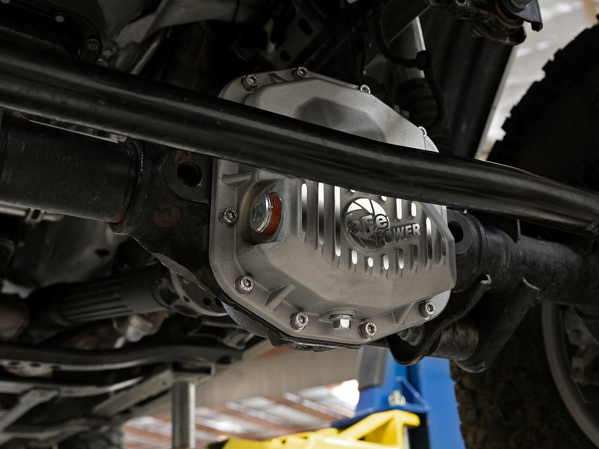 Front Differential Cover w/ Machined Fins Jeep Wrangler (Jl) 18-23/Gladiator (Jt) 20-23 (Dana M210)