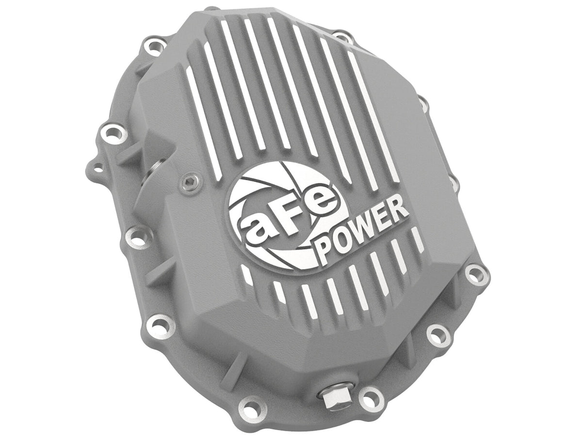 Street Series Front Differential Cover Raw w/ Machined Fins GM 2500/3500 11-20 V8-6.0L/6.6L (Aam 9.25)