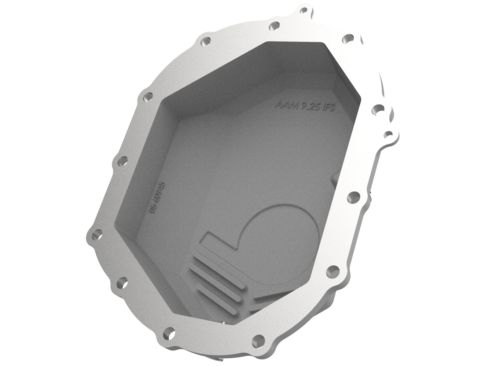 Street Series Front Differential Cover Raw w/ Machined Fins GM 2500/3500 11-20 V8-6.0L/6.6L (Aam 9.25)