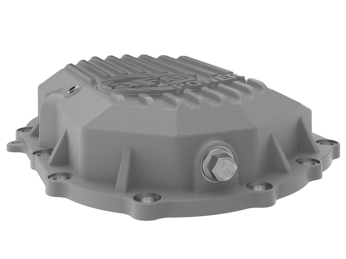 Street Series Front Differential Cover Raw w/ Machined Fins GM 2500/3500 11-20 V8-6.0L/6.6L (Aam 9.25)