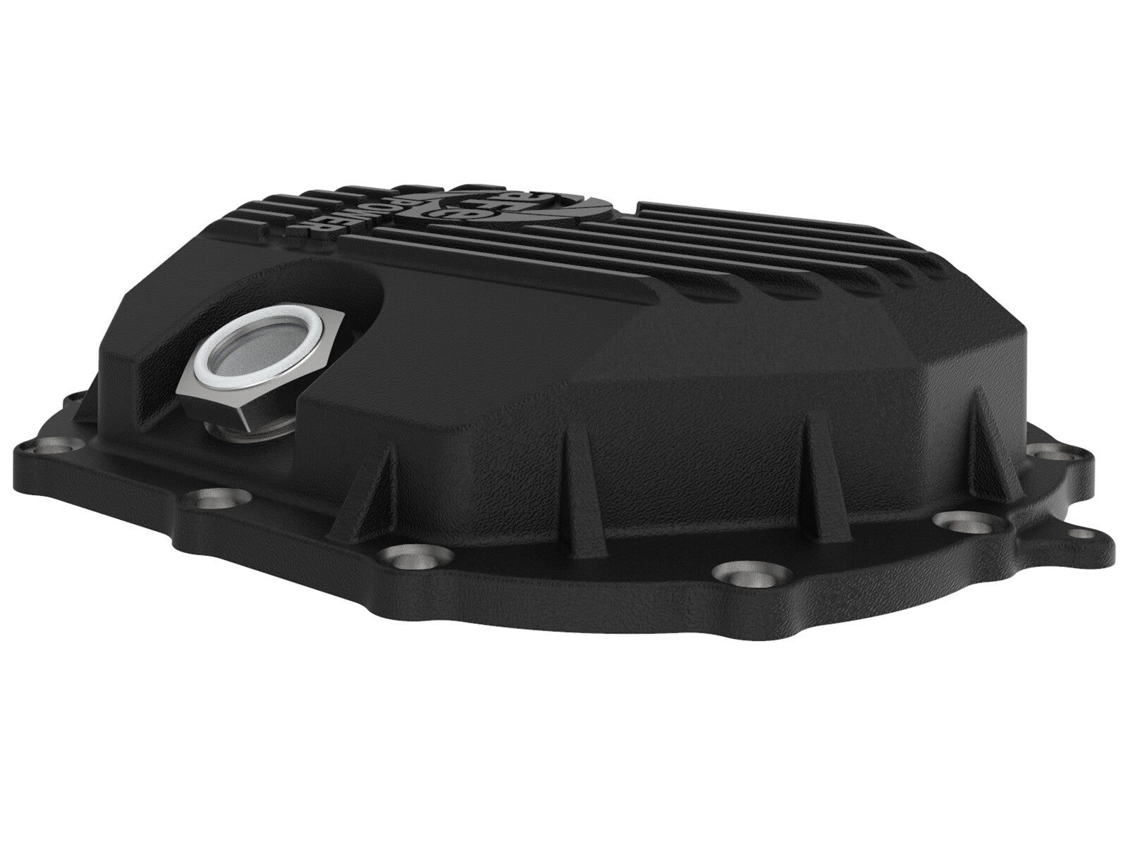Pro Series Front Differential Cover Black w/ Machined Fins GM 2500/3500 11-20 V8-6.0L/6.6L (Aam 9.25)