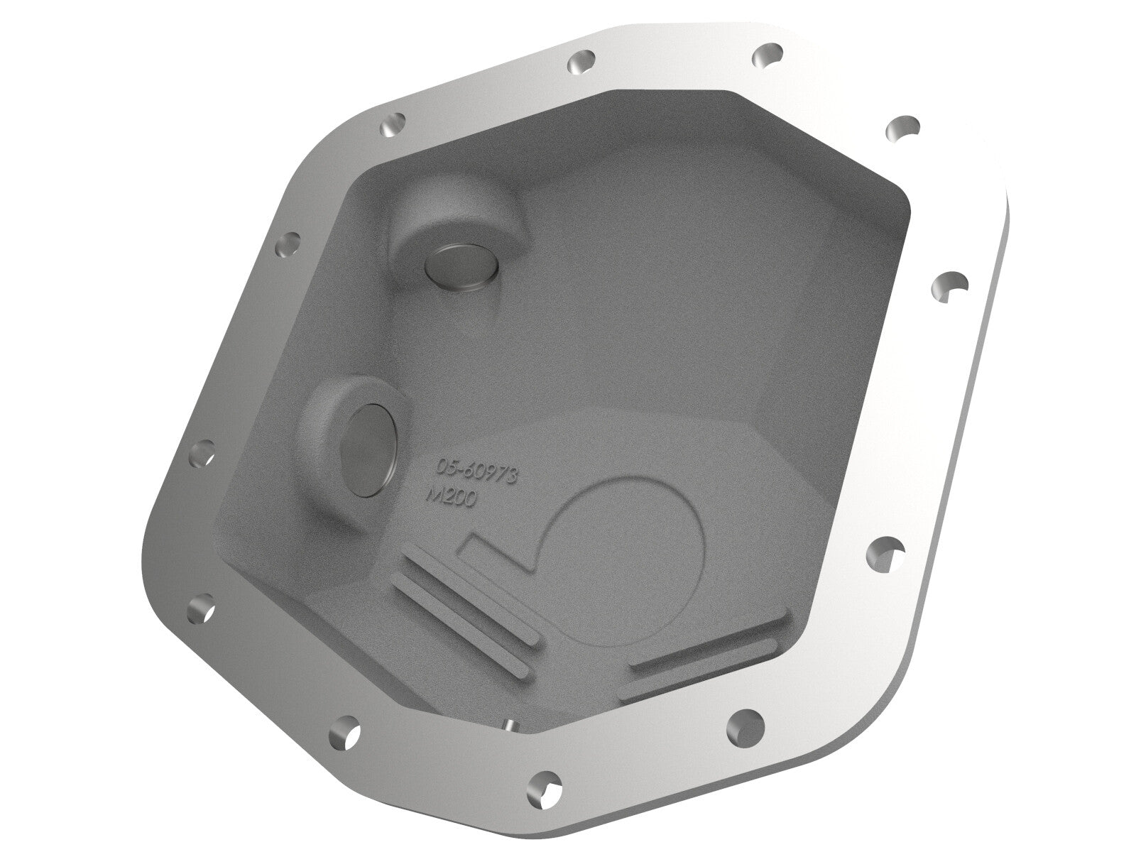 Street Series Rear Differential Cover Raw w/ Machined Fins Jeep Wrangler (Jl) 18-23 (Dana M200)