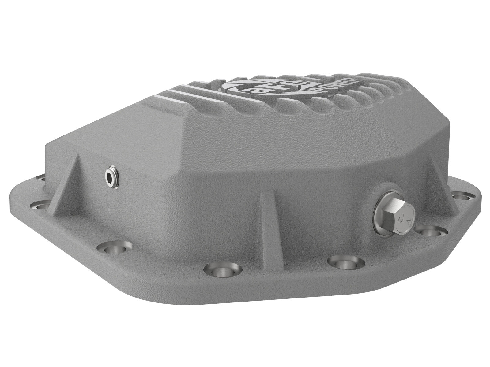 Street Series Rear Differential Cover Raw w/ Machined Fins Jeep Wrangler (Jl) 18-23 (Dana M200)
