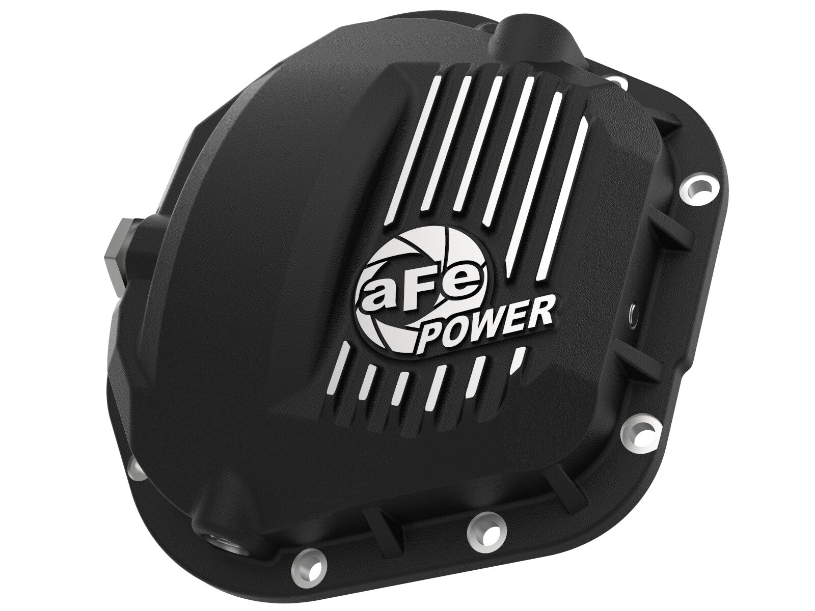 Pro Series Dana 60 Front Differential Cover Black w/ Machined Fins Ford F-250/F-350 99-23 (Dana 50/Dana 60/Dana 61 Axles)