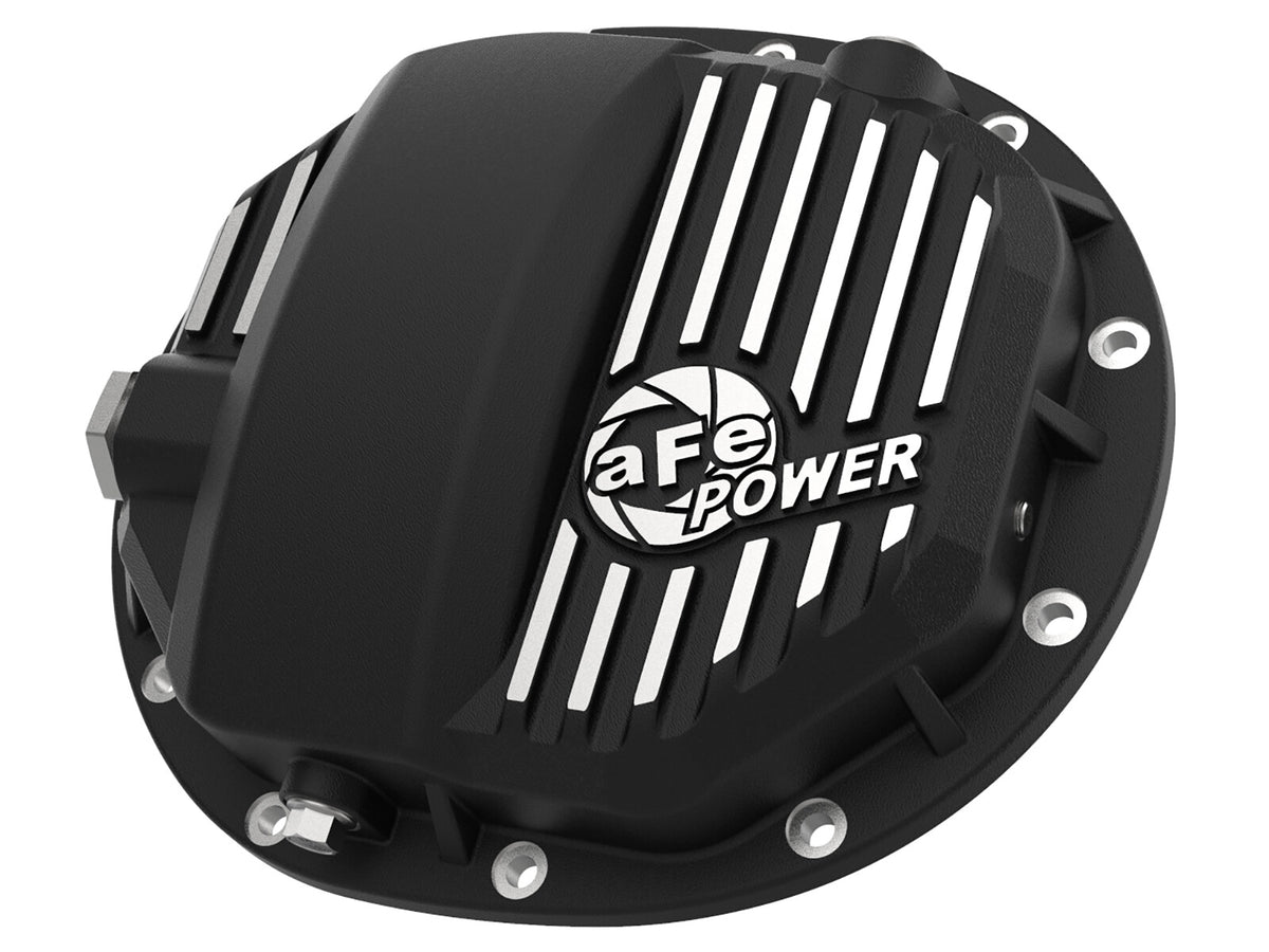 Pro Series Aam 9.5/9.76 Rear Differential Cover Black w/ Machined Fins GM Silverado/Sierra 1500 14-23 (Aam 9.5/9.76)