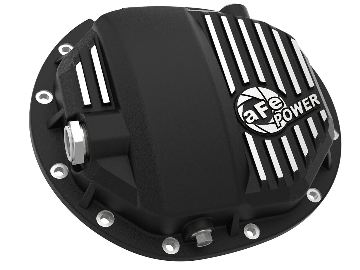 Pro Series Aam 9.5/9.76 Rear Differential Cover Black w/ Machined Fins GM Silverado/Sierra 1500 14-23 (Aam 9.5/9.76)