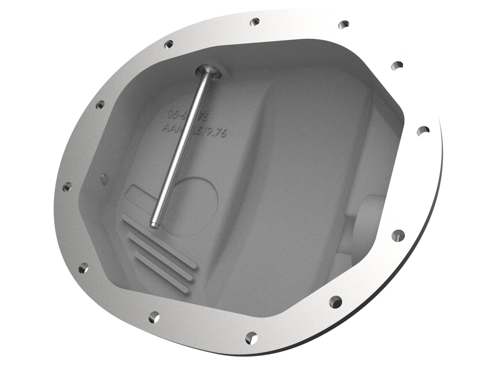Pro Series Aam 9.5/9.76 Rear Differential Cover Black w/ Machined Fins GM Silverado/Sierra 1500 14-23 (Aam 9.5/9.76)