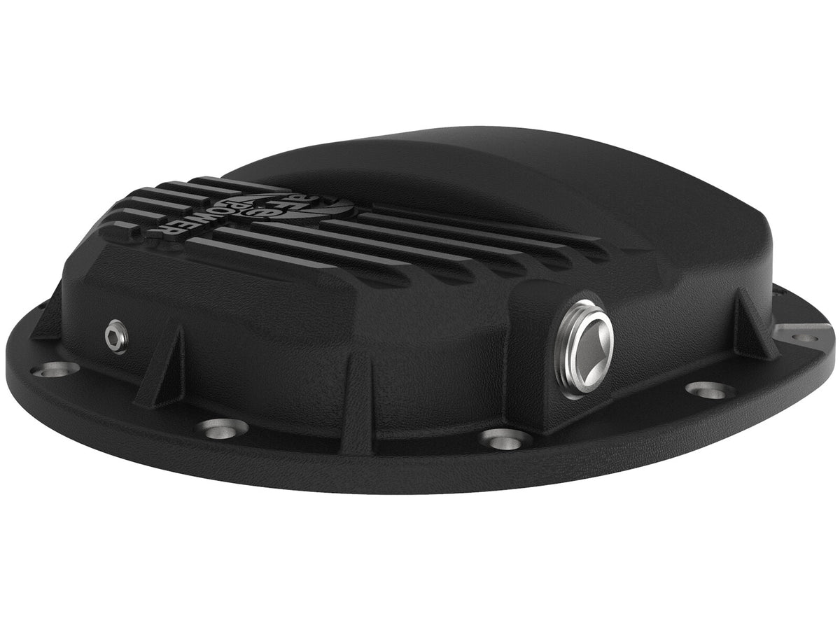 Pro Series Aam 9.5/9.76 Rear Differential Cover Black w/ Machined Fins GM Silverado/Sierra 1500 14-23 (Aam 9.5/9.76)