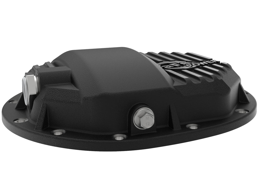 Pro Series Aam 9.5/9.76 Rear Differential Cover Black w/ Machined Fins GM Silverado/Sierra 1500 14-23 (Aam 9.5/9.76)