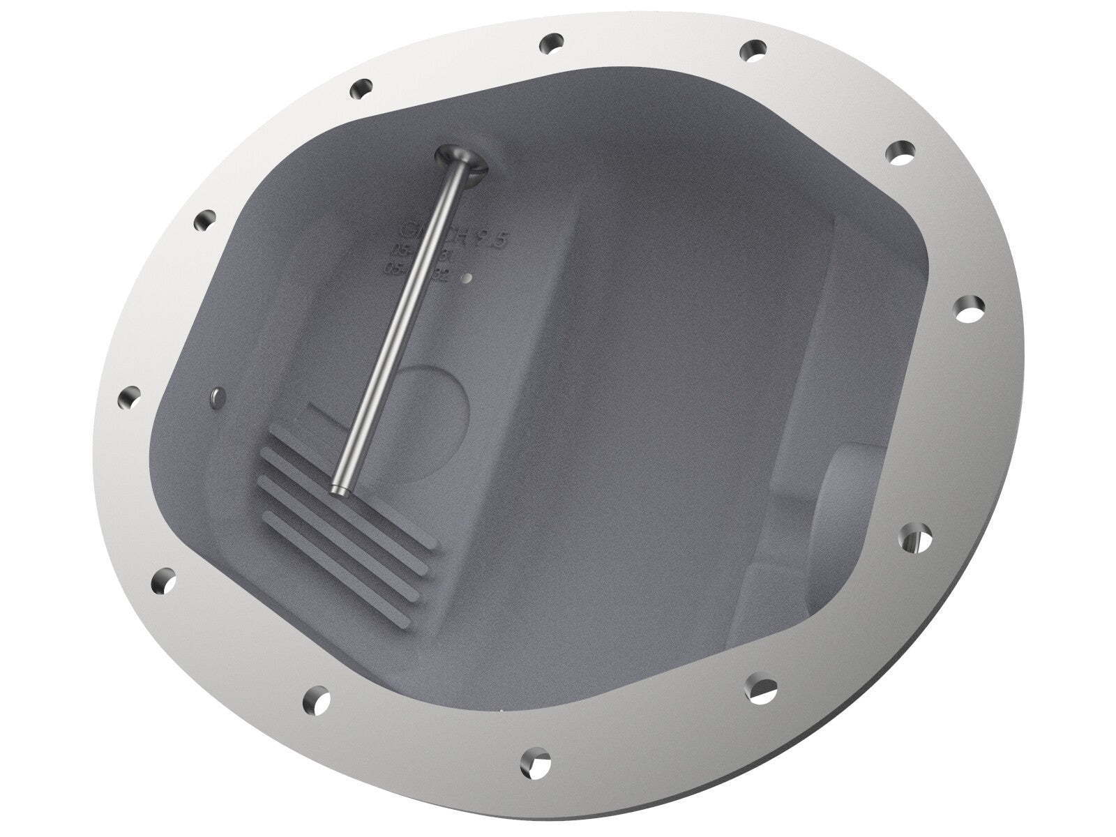 Pro Series Rear Differential Cover Machined Fins GM Gas Trucks/SUVs 19-26 (Gmch 9.5)