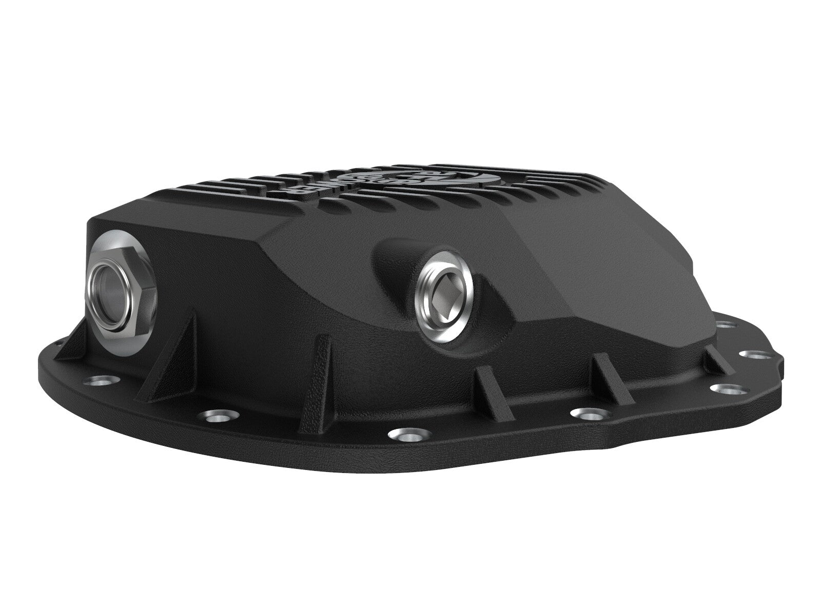 Pro Series Rear Differential Cover Black w/ Machined Fins Ram Trucks 19-26 L6/V8 (Aam 11.5/11.8/12.0-14)