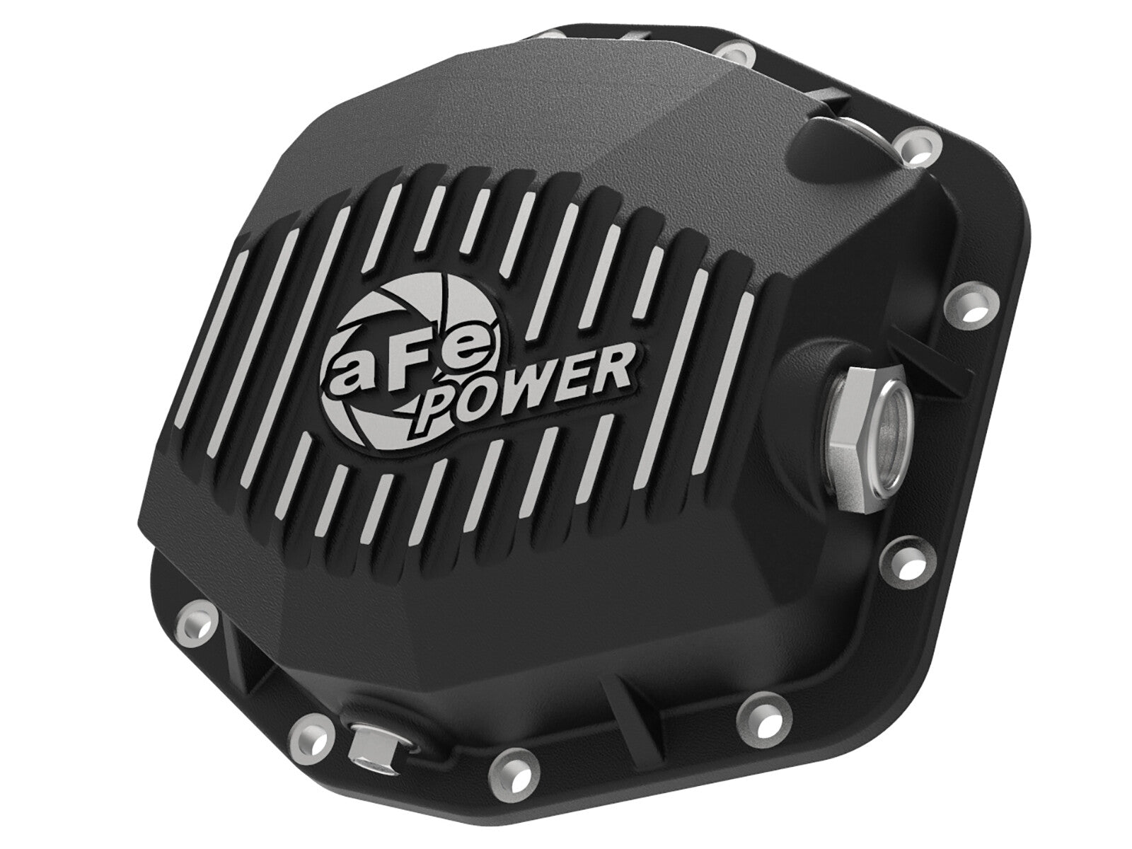 Pro Series Rear Differential Cover Black w/ Machined Fins Ford Ranger 19-23 L4-2.3L Turbo (Dana M220)