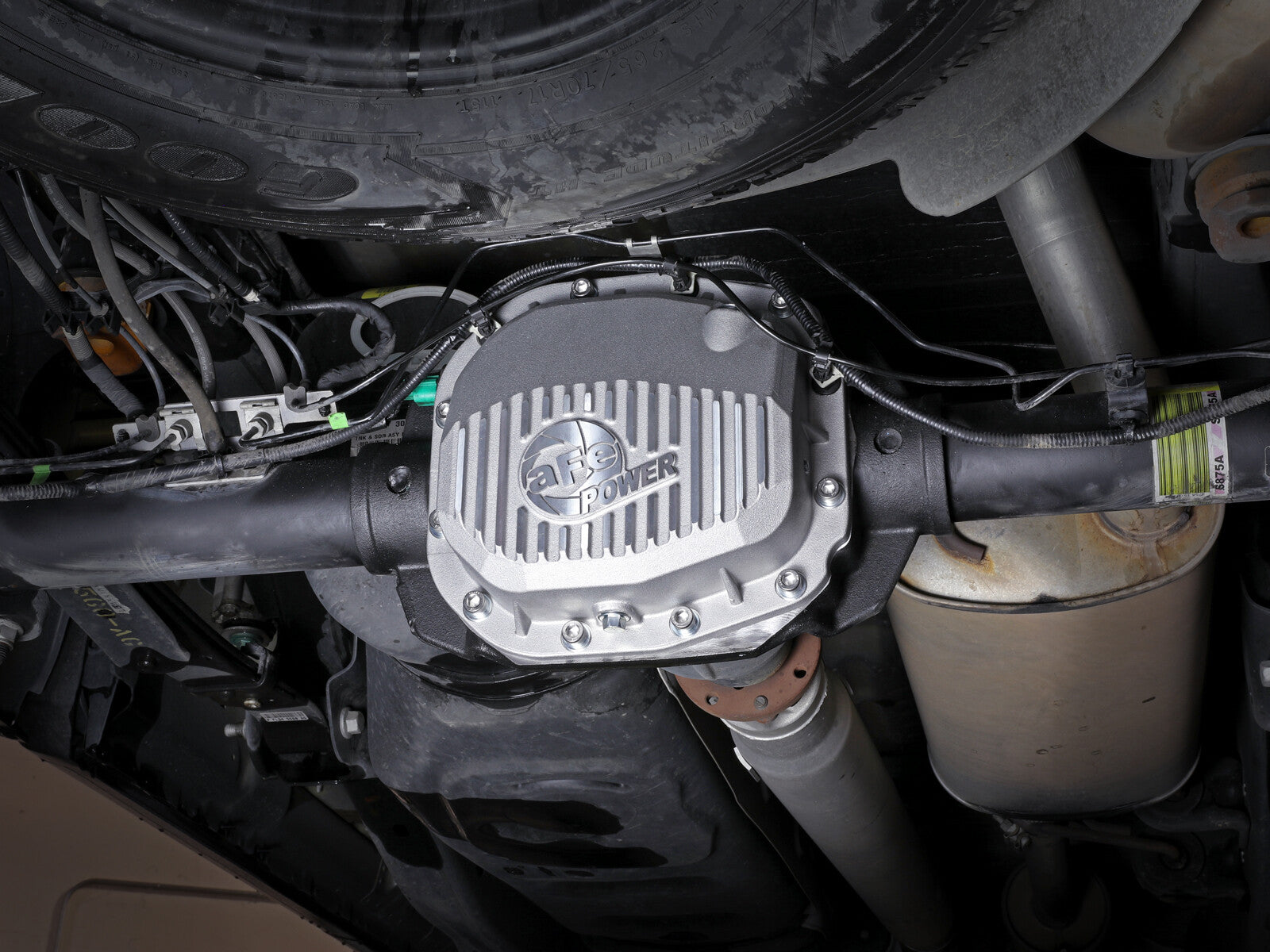 Street Series Rear Differential Cover Raw w/ Machined Fins Ford F-150 15-23 (Super 8.8-12)