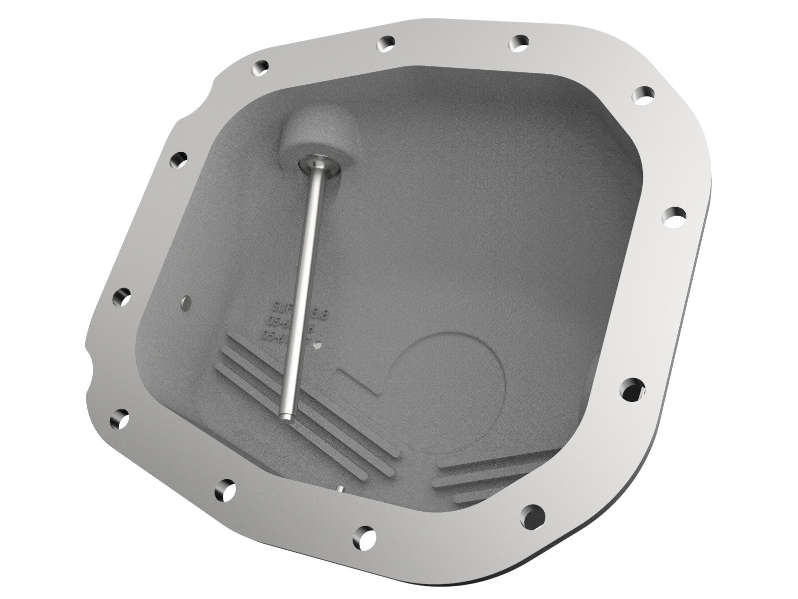 Pro Series Rear Differential Cover Black w/ Machined Fins Ford F-150 15-23 (Super 8.8-12)