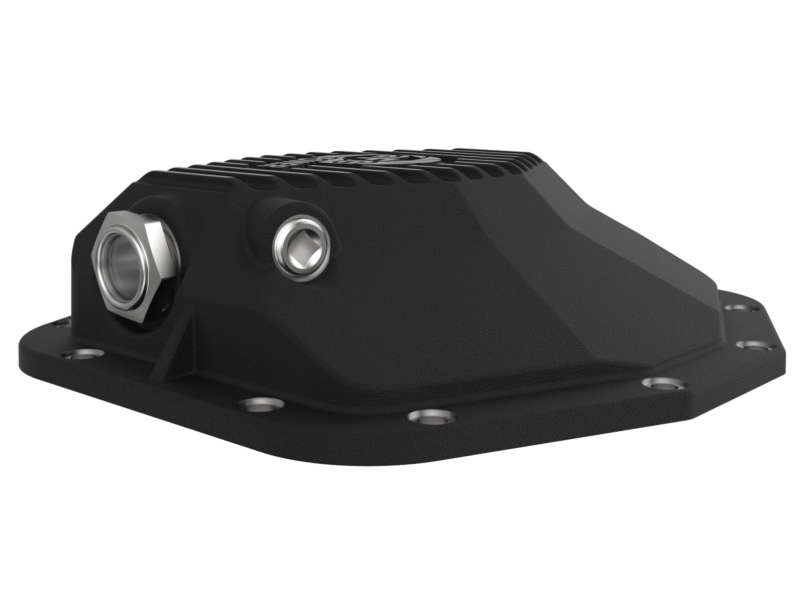 Pro Series Rear Differential Cover Black w/ Machined Fins Ram 1500 Trx 21-24/1500 Rho 25-26