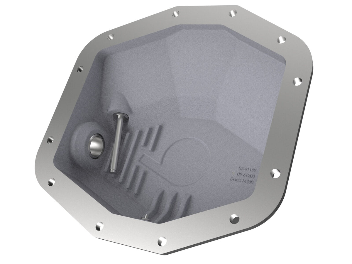 Pro Series Rear Differential Cover Black w/ Machined Fins Ram 1500 Trx 21-24/1500 Rho 25-26