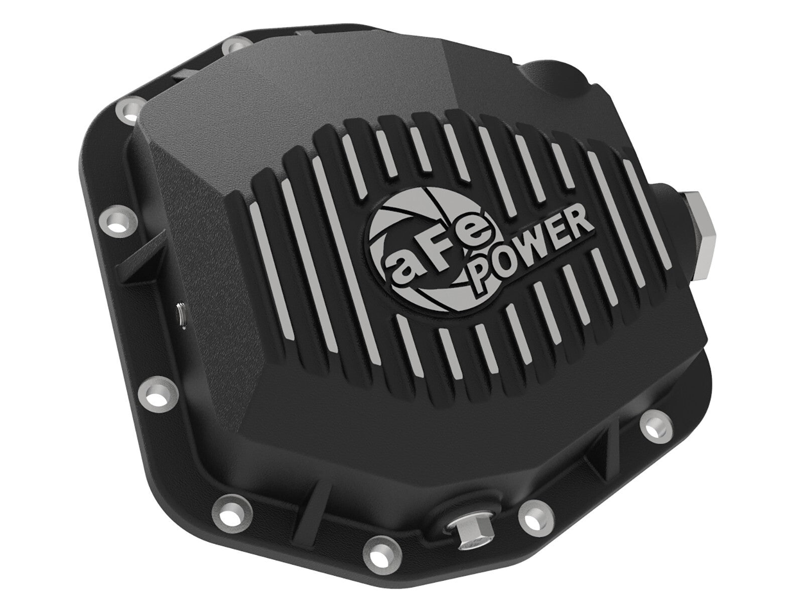 Pro Series Rear Differential Cover Black w/ Machined Fins Ford Bronco 21-23 L4-2.3L Turbo/V6-2.7L Turbo (Dana M220)
