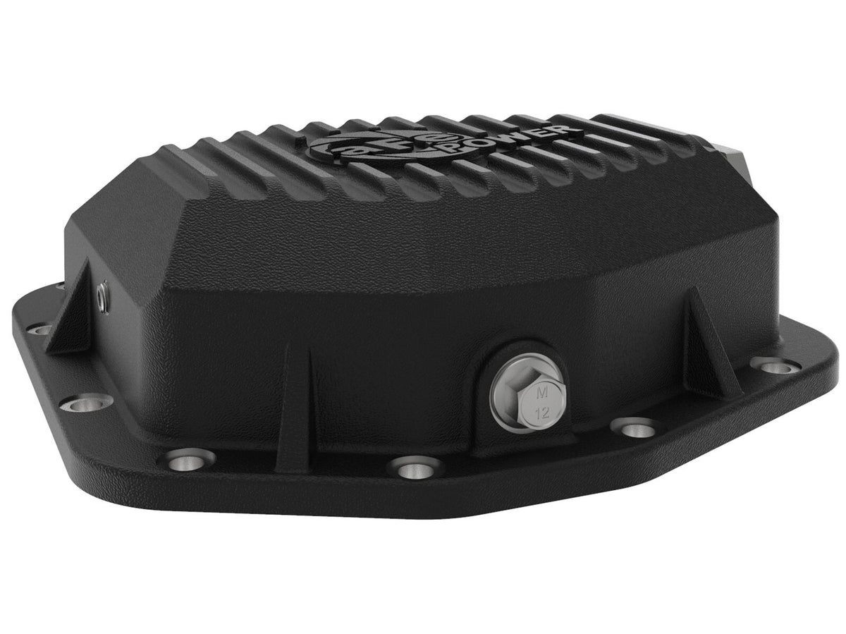 Pro Series Rear Differential Cover Black w/ Machined Fins and Gear Oil Ford Bronco 21-23 L4-2.3L Turbo/V6-2.7L Turbo (Dana M220)