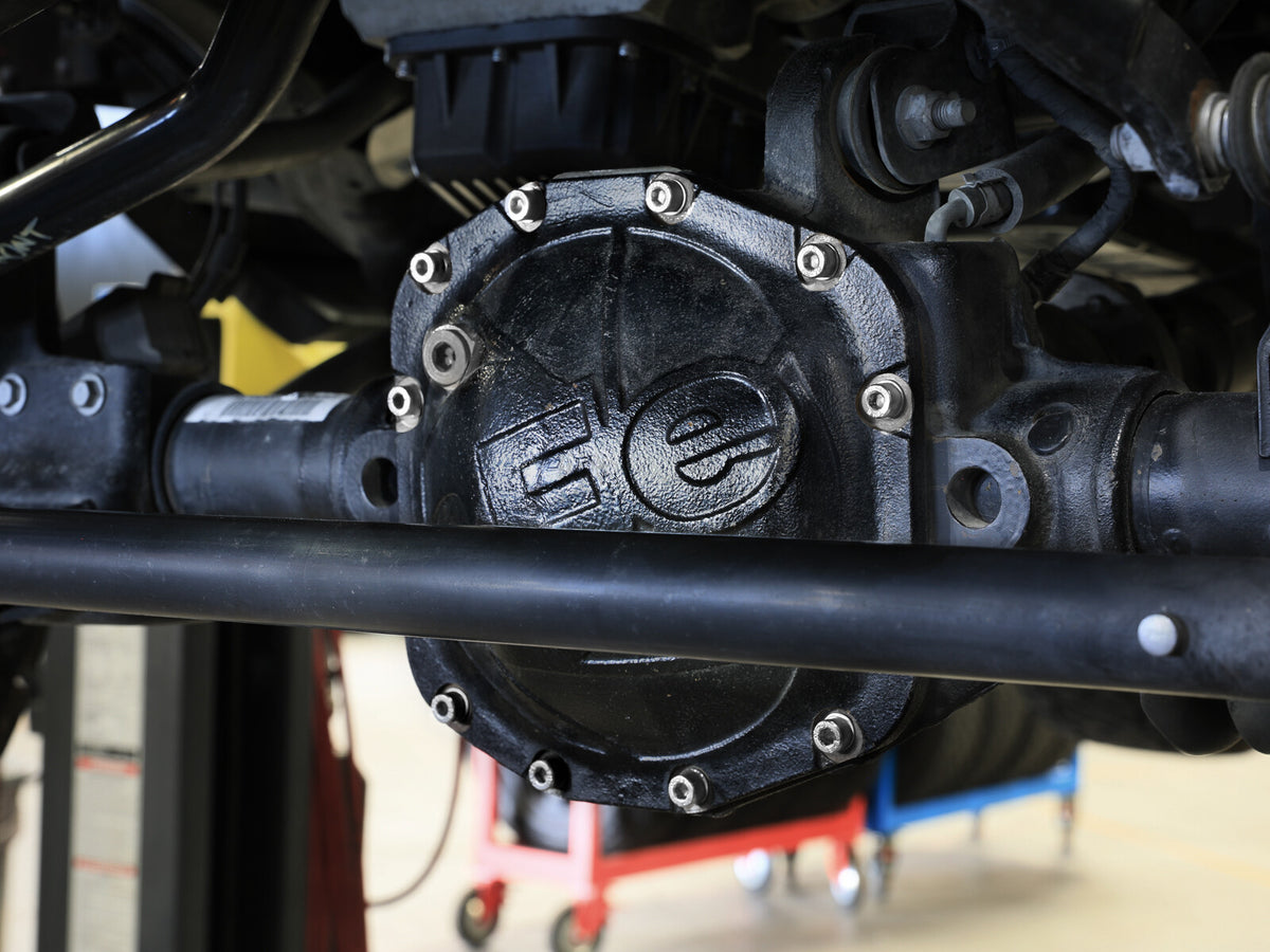 Pro Series Front Differential Cover Black Jeep Wrangler (Jl) 18-26/Gladiator (Jt) 20-26 (Dana M210)