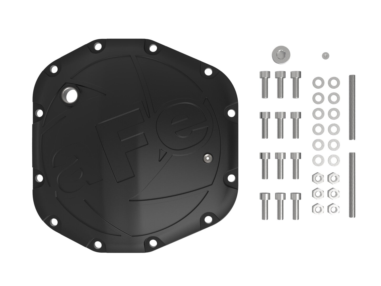 Pro Series Rear Differential Cover Black Jeep Wrangler (Jl) 18-26 L4-2.0L Turbo/V6-3.6L (Dana M220)