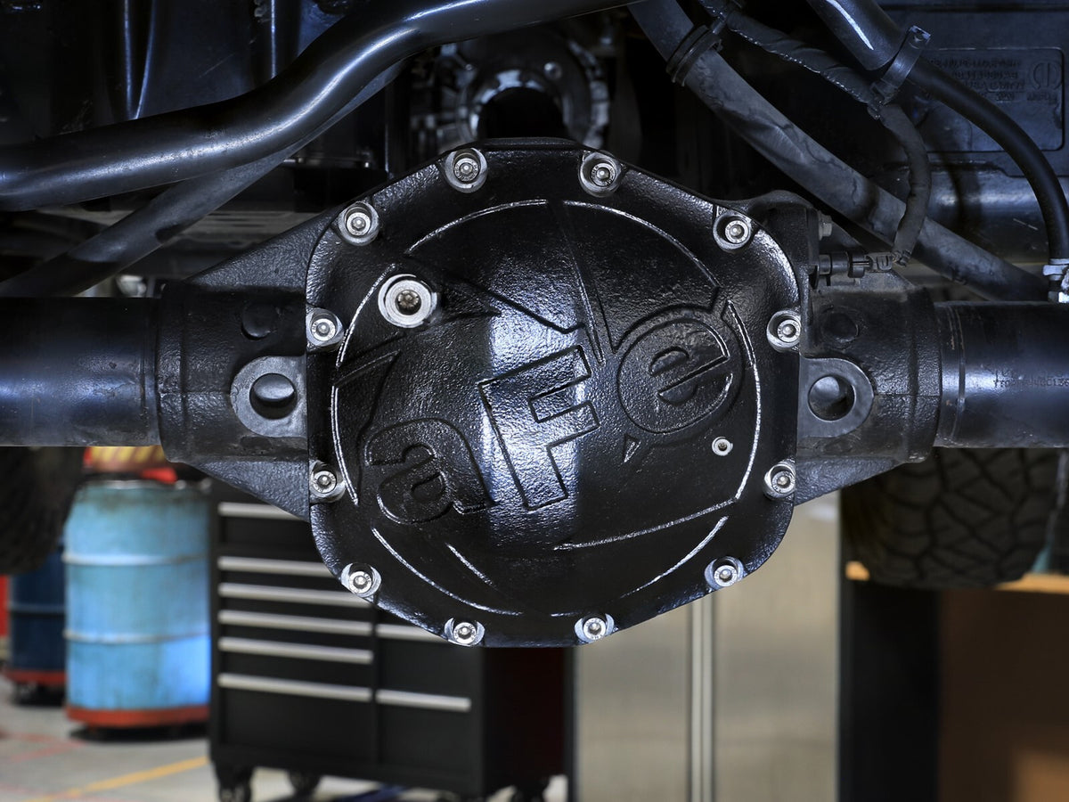 Pro Series Rear Differential Cover Black Jeep Wrangler (Jl) 18-26 L4-2.0L Turbo/V6-3.6L (Dana M220)
