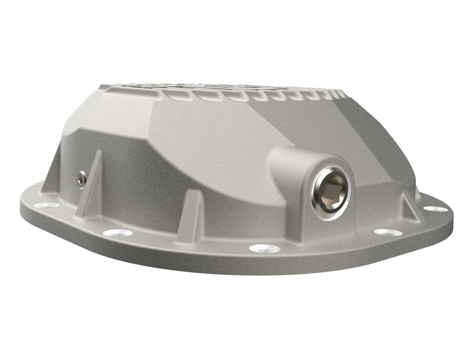 Street Series Rear Differential Cover Raw w/ Machined Fins Ford F-150 90-14 (Ford 8.8)
