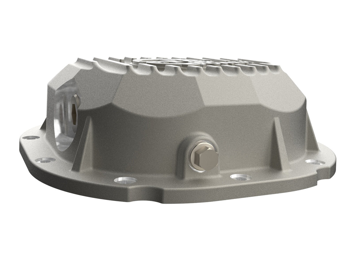 Street Series Rear Differential Cover Raw w/ Machined Fins Ford F-150 90-14 (Ford 8.8)