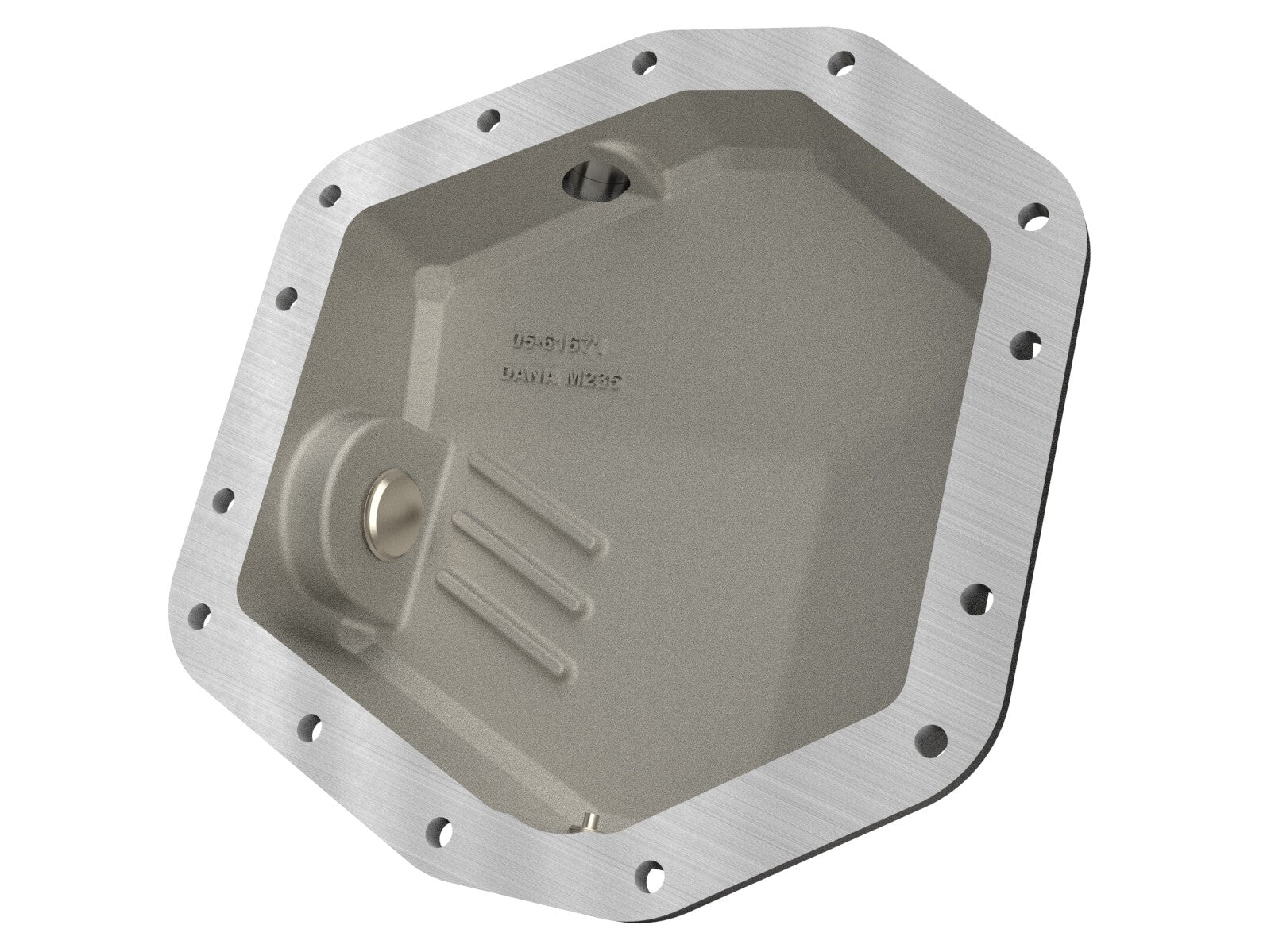 Street Series Rear Differential Cover Raw w/ Machined Fins Ford Bronco Raptor 22-26 V6-3.0L Twin Turbo