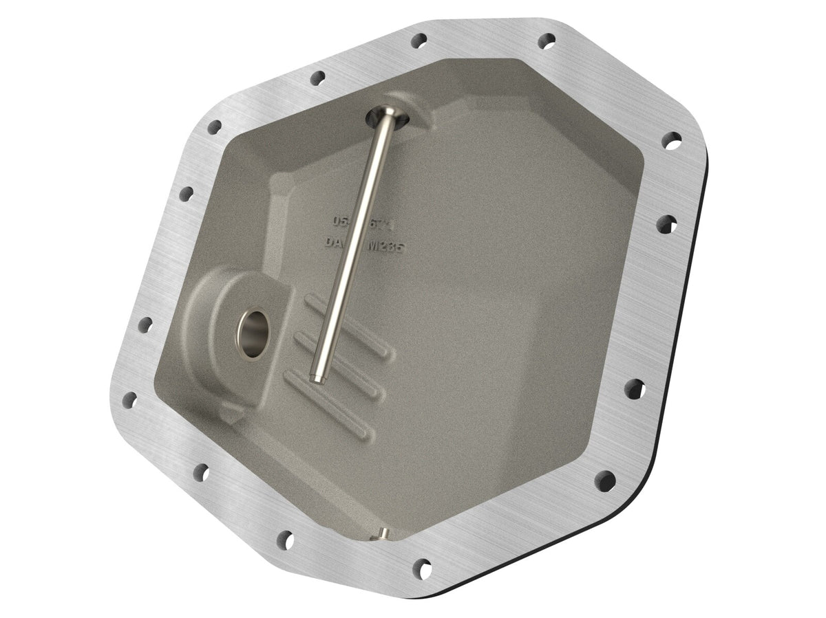 Pro Series Rear Differential Cover Black w/ Machined Fins Ford Bronco Raptor 22-26 V6-3.0L Twin Turbo