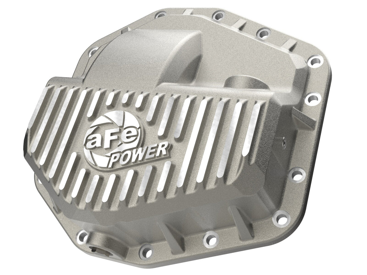 Street Series Rear Differential Cover Raw w/ Machined Fins Ford F-250/350 23-26