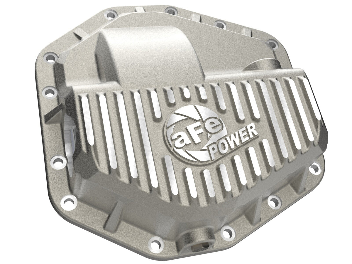 Street Series Rear Differential Cover Raw w/ Machined Fins Ford F-250/350 23-26