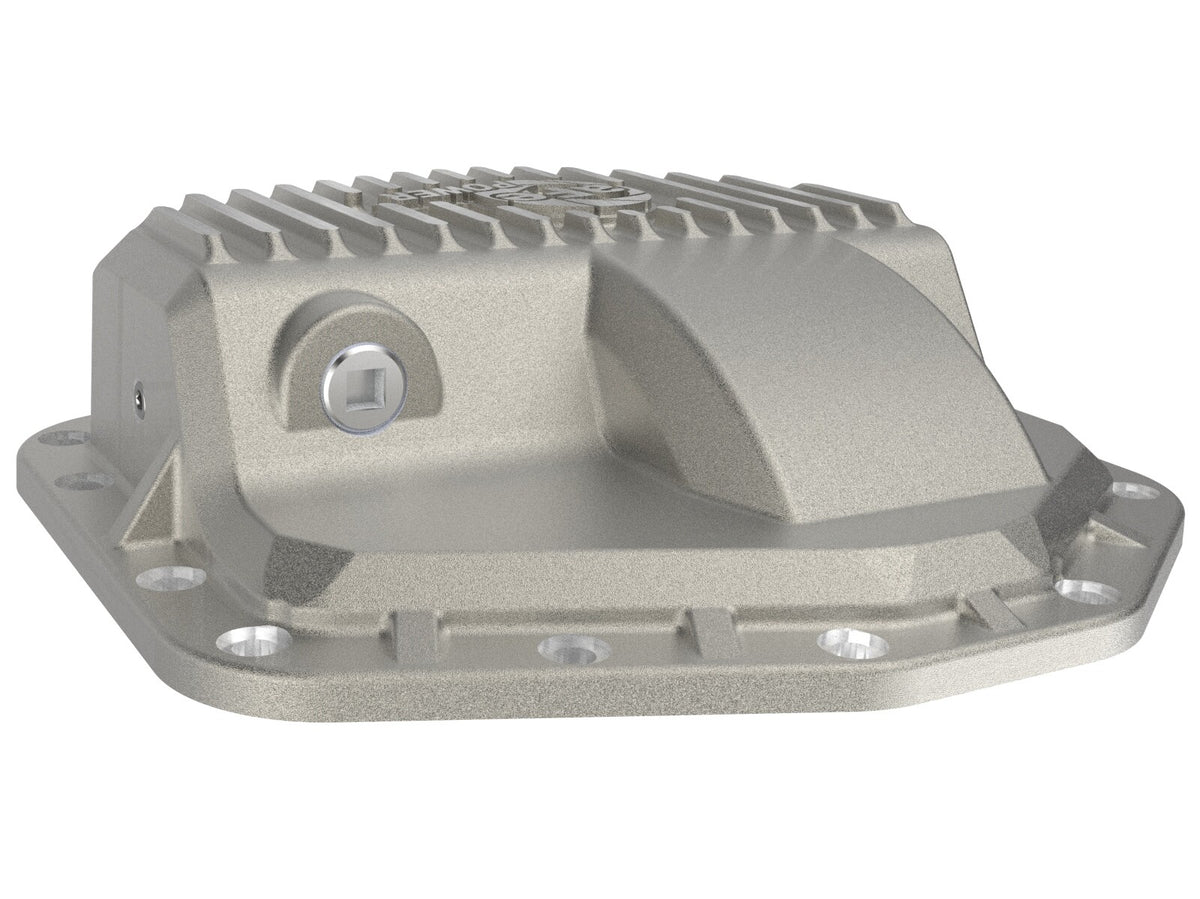 Street Series Rear Differential Cover Raw w/ Machined Fins Ford F-250/350 23-26