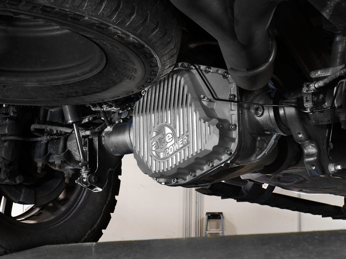 Street Series Rear Differential Cover Raw w/ Machined Fins Ford F-250/350 23-26 V8 (Sterling 11.6)