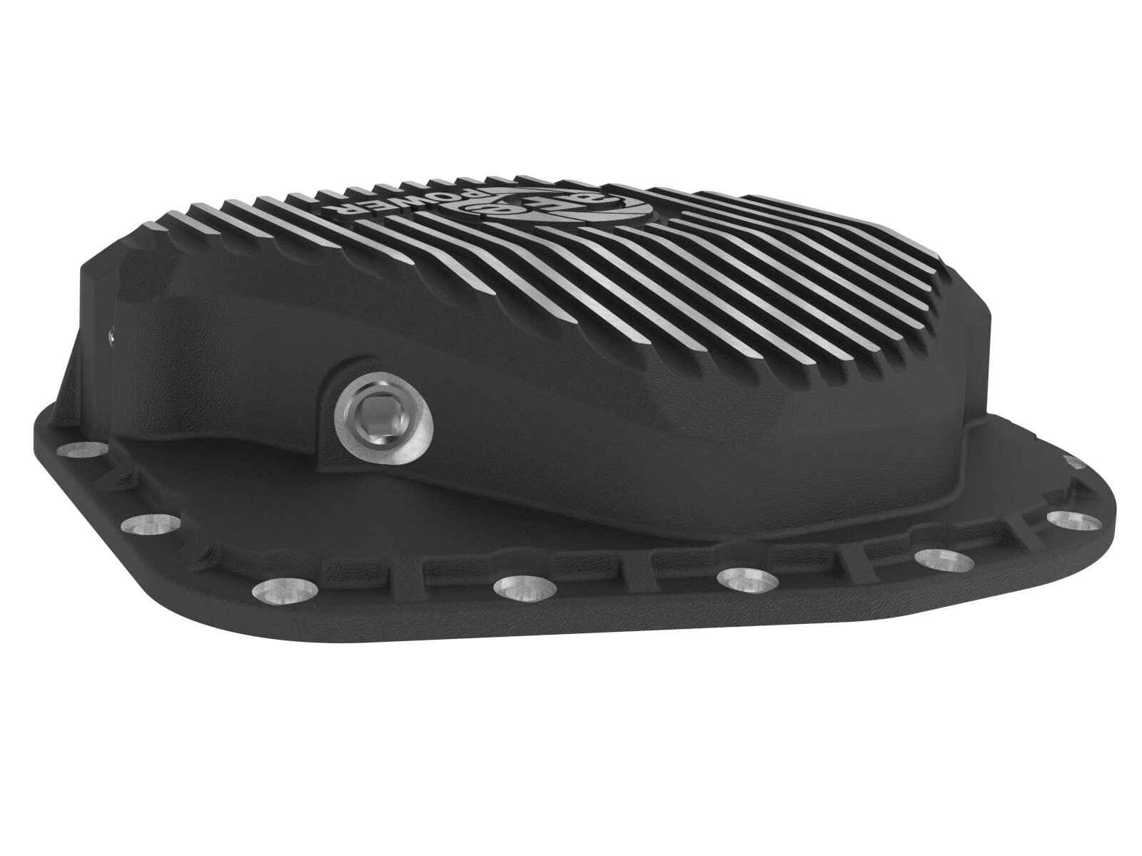 Pro Series Rear Differential Cover Black w/ Machined Fins Ford F-250/350 23-26 V8 (Sterling 11.6)