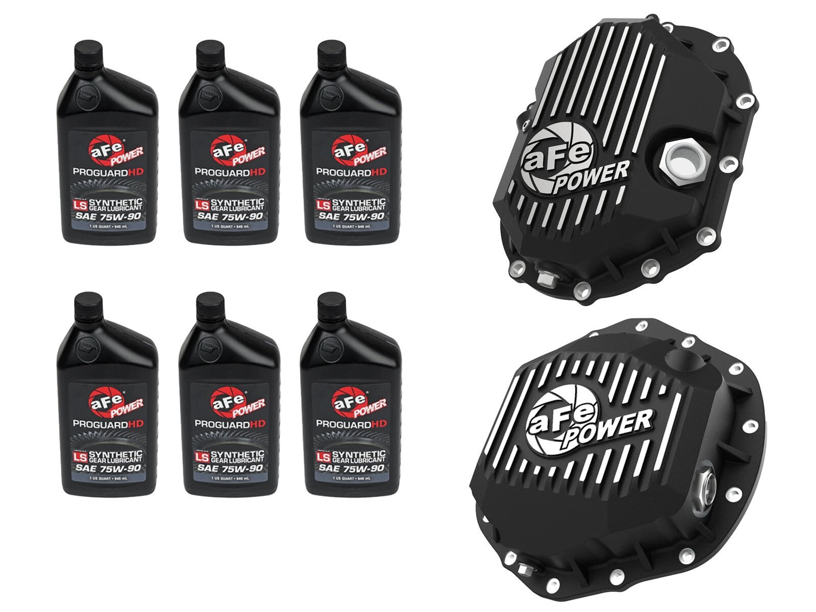 Front and Rear Diff Guard Package w/ Oil GM Diesel Trucks 20-26 V8-6.6L Turbo Diesel L5P