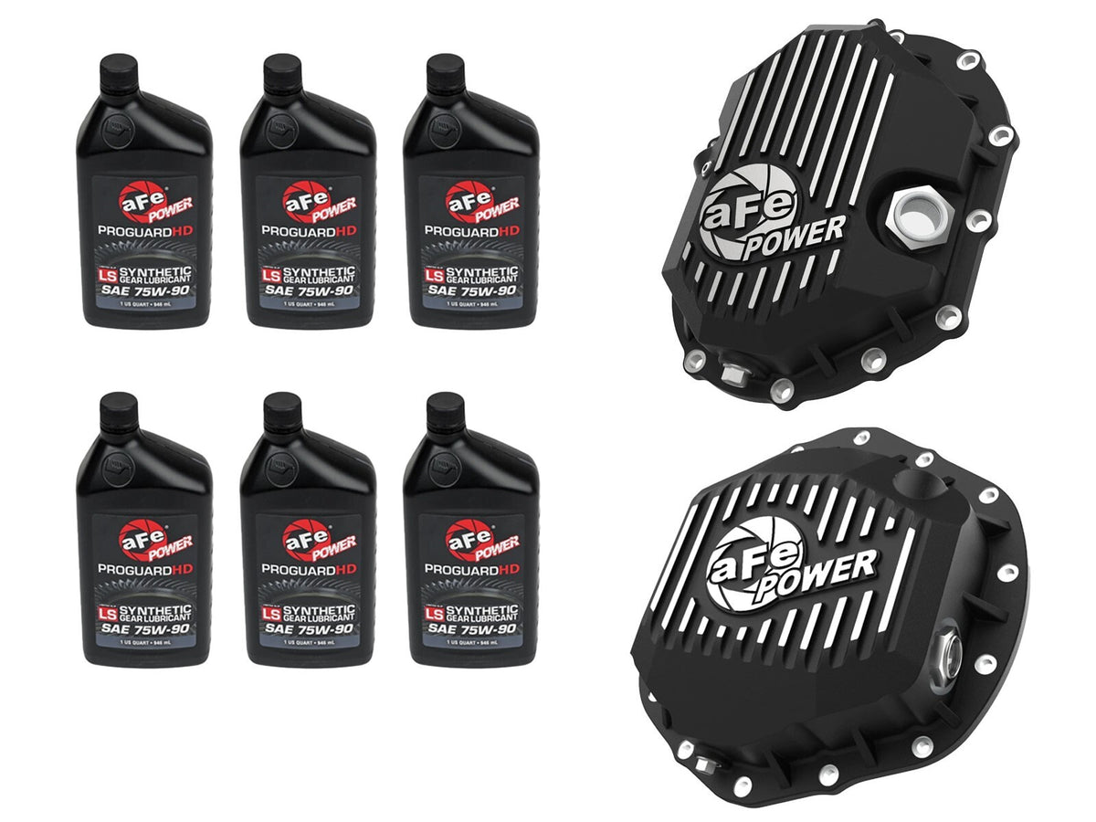 Front and Rear Diff Guard Package w/ Oil GM Diesel Trucks 20-26 V8-6.6L Turbo Diesel L5P