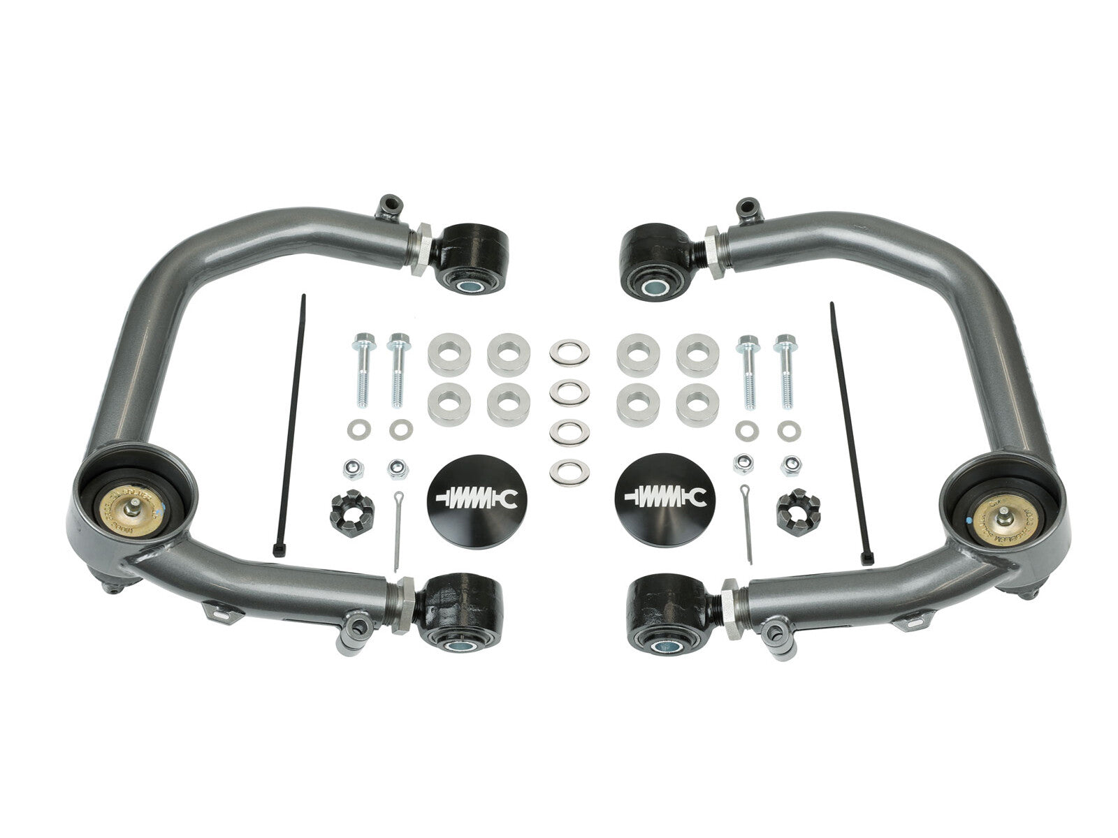 aFe Control Tubular Ball Joint Upper Control Arm Kit Gray Toyota Tacoma 05-23 L4-2.7L/V6-3.5/4.0L