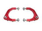 aFe Control Billet Uniball Upper Control Arm Kit Red Toyota Tundra 22-26 V6-3.4L Twin Turbo