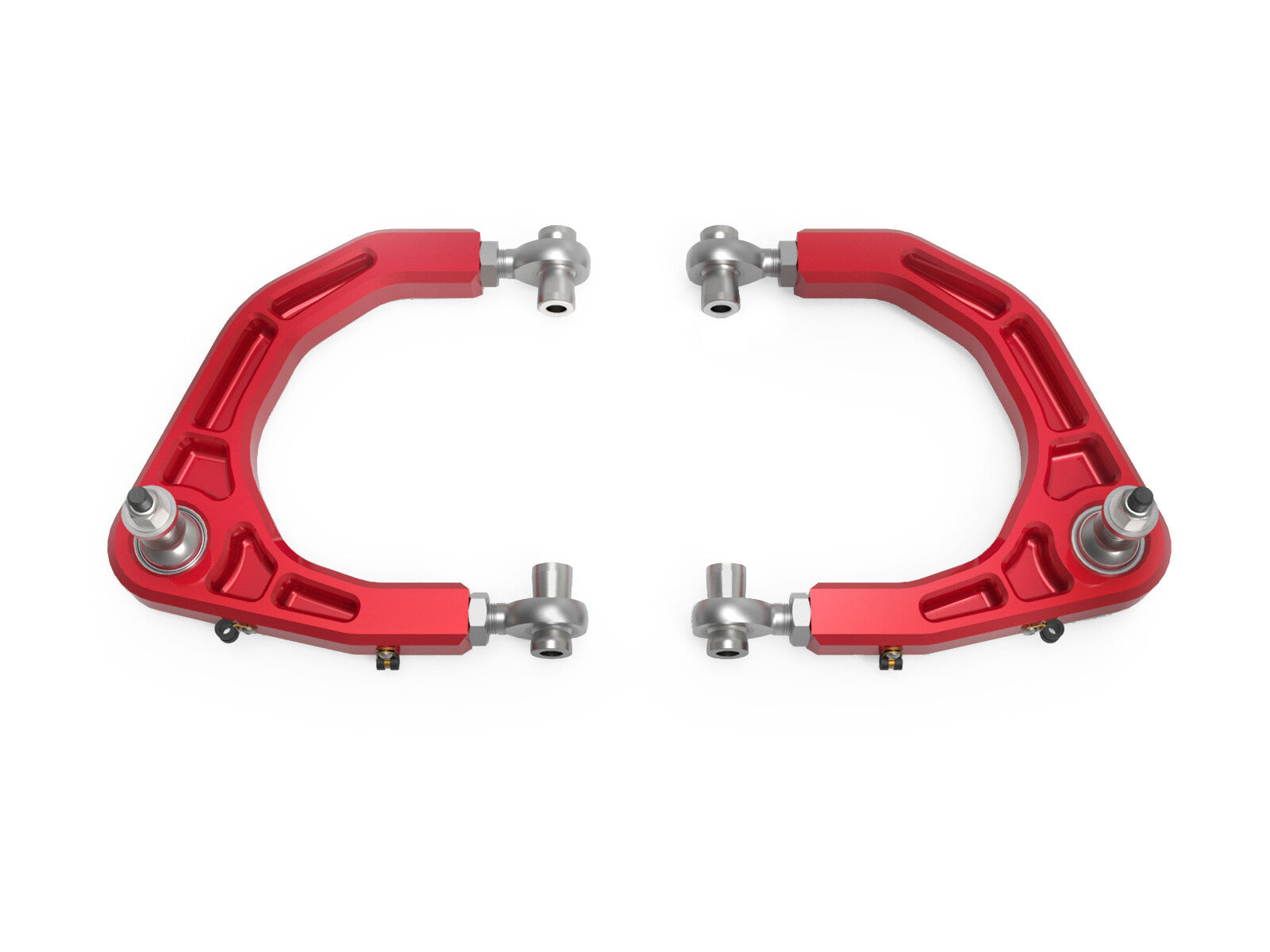 aFe Control Billet Uniball Upper Control Arm Kit Red Toyota Tundra 22-26 V6-3.4L Twin Turbo