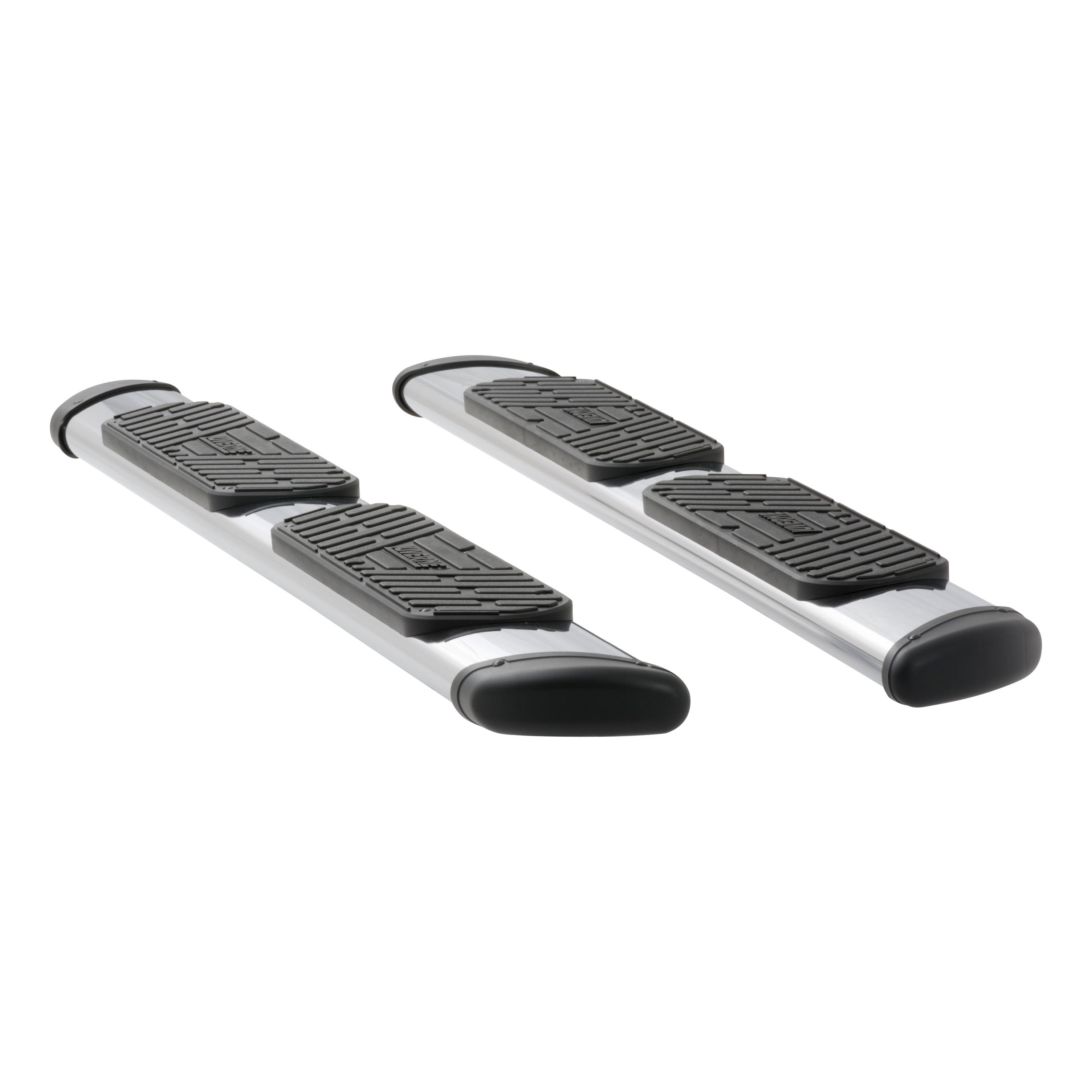 LUVERNE Regal 7 Polished Stainless 78" Oval Side Steps, 2019 Chevy/GMC Silverado/Sierra 1500